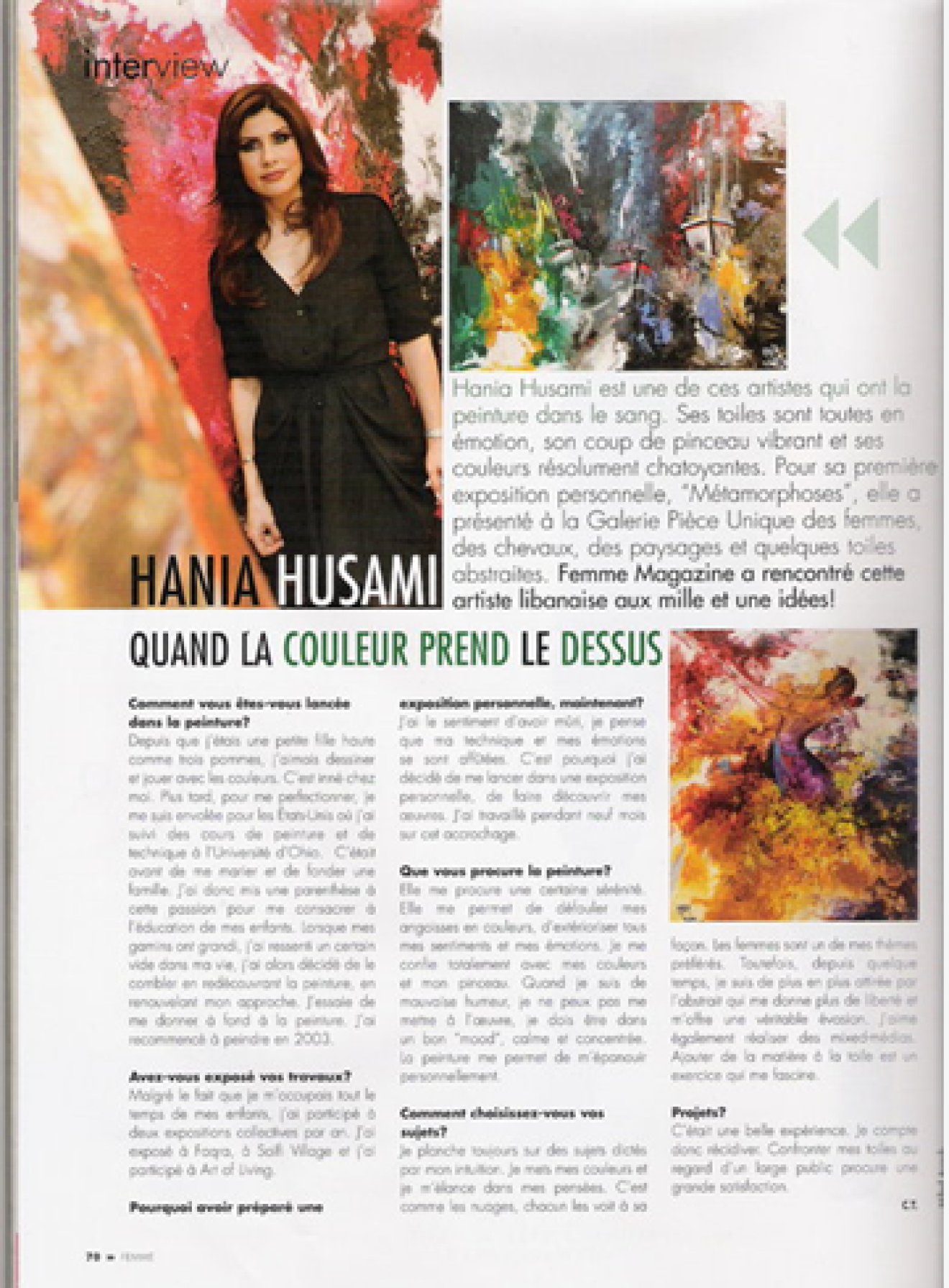 femme magazine 2012